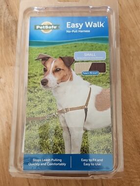 PetSafe Easy Walk No-Pull Dog Harness in Fawn and Brown Small